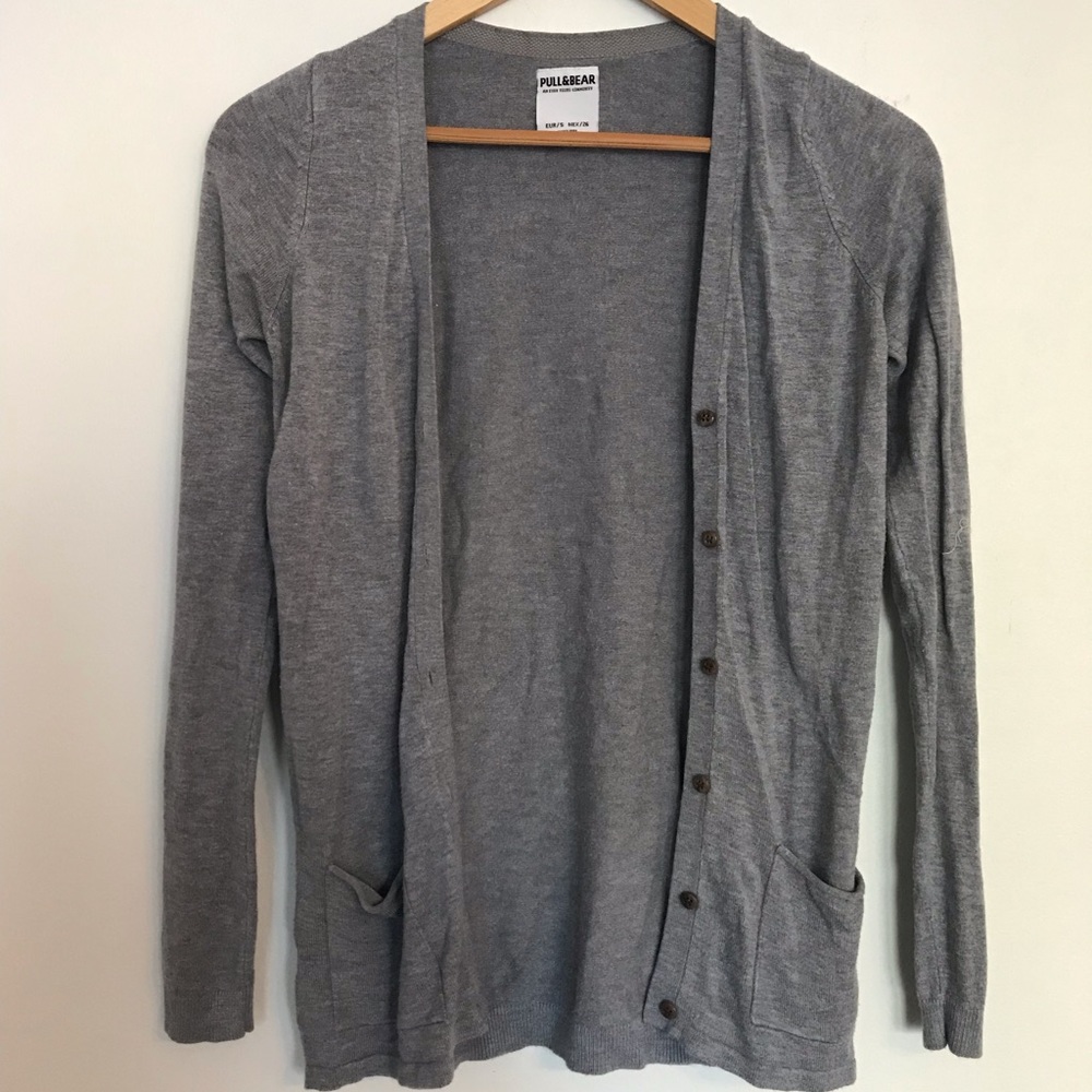 Grey Cardigan